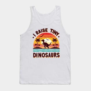 i raise tiny dinosaurs Tank Top